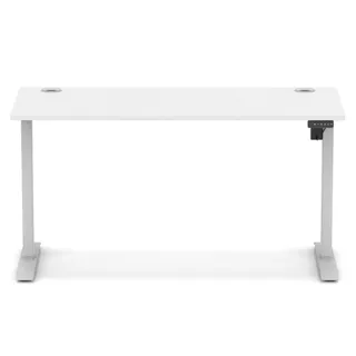 Air Lite Height Adjustable Slimline Desk With Cable Ports