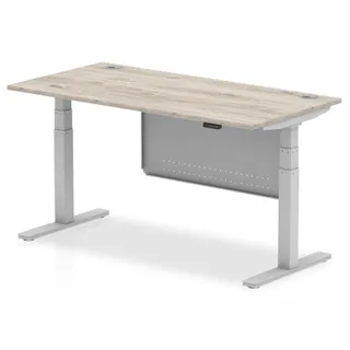 Air Height Adjustable Desk With Cable Ports