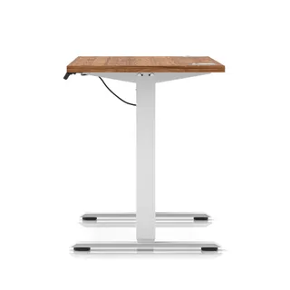 Air Lite Height Adjustable Slimline Desk With Cable Ports
