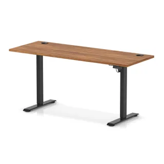 EE - Air Lite Height Adjustable Slimline Desk With Cable Ports