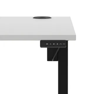 Air Lite Height Adjustable Desk With Cable Ports