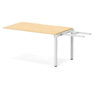 Evolve Plus Single Row Bench Desk Extension Kit