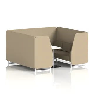 Brixworth Booth in Two Tone