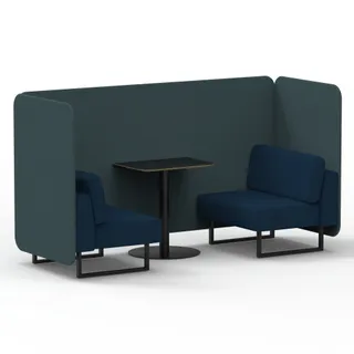 Brixworth Bench Booth in Two Tone