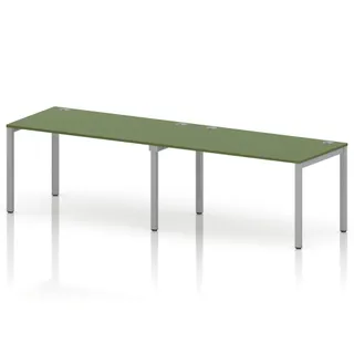 Impulse Single Row Bench Desk - 2 Person