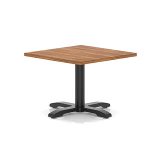 EE - Italia Square Coffee Table With Cross Base