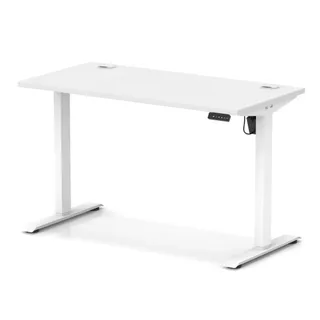 EE - Air Lite Height Adjustable Slimline Desk With Cable Ports