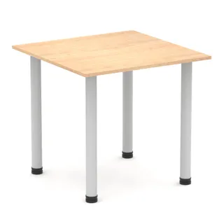 Impulse Square Table With Post Leg