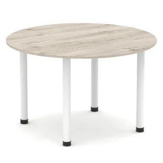Impulse Round Table With Post Leg