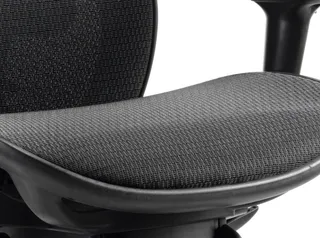 Stealth Shadow High Mesh Back Ergonomic Posture Chair with Arms