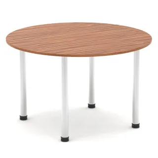 Impulse Round Table With Post Leg