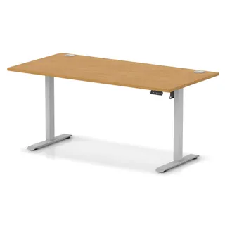 EE - Air Lite Height Adjustable Desk With Cable Ports