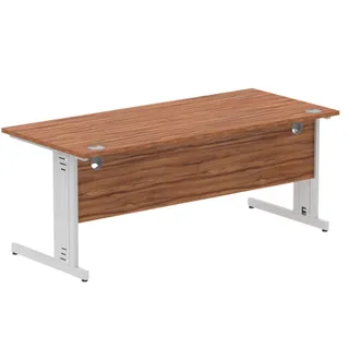 Impulse Straight Desk Cable Managed Leg