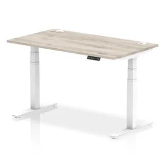 EE - Air Height Adjustable Desk With Cable Ports