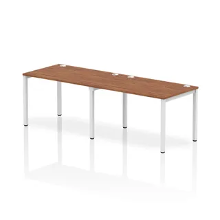 Impulse Single Row Bench Desk - 2 Person