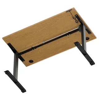 Air Lite Height Adjustable Desk With Cable Ports