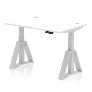 Air Height Adjustable Desk With Cable Ports