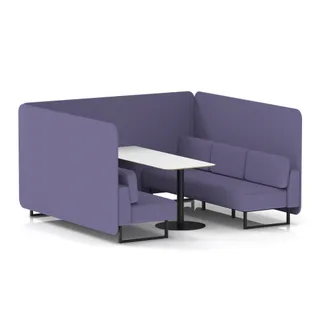 Brixworth Bench Booth in Single Tone