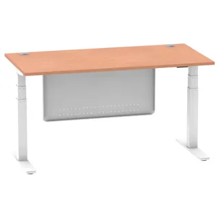 Air Height Adjustable Desk With Cable Ports