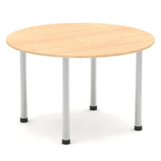 Impulse Round Table With Post Leg