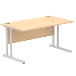 Impulse Straight Desk Cantilever Leg