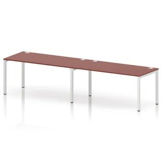 Impulse Single Row Bench Desk - 2 Person