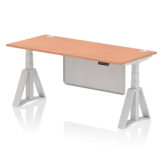 Air Height Adjustable Desk With Cable Ports
