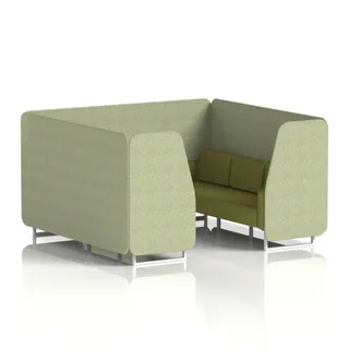 Brixworth Booth in Two Tone