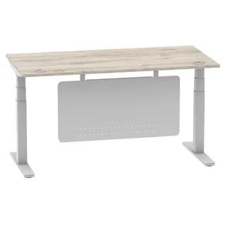 Air Height Adjustable Desk With Cable Ports