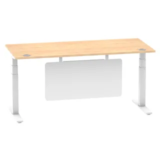 Air Height Adjustable Desk With Cable Ports