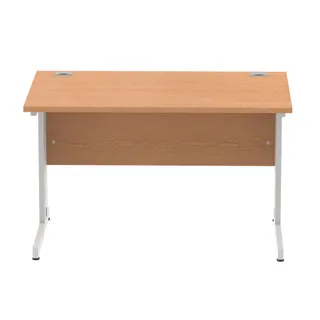 Impulse Straight Desk Cable Managed Leg