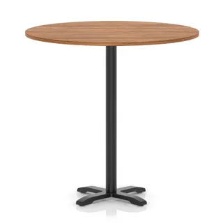 EE - Italia Round Poseur Table With Cross Base