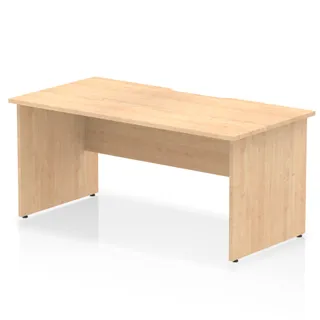 Impulse Scalloped Edge Straight Desk Panel End Leg
