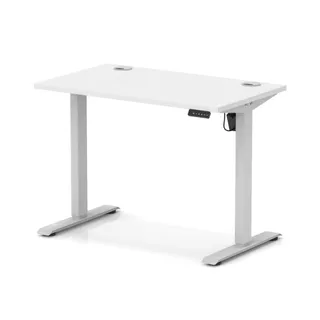 EE - Air Lite Height Adjustable Slimline Desk With Cable Ports