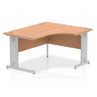 Impulse Crescent Desk Cable Managed Leg