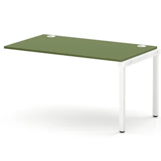 Impulse Single Row Bench Desk Extension Kit