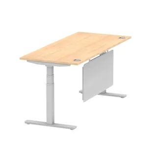Air Height Adjustable Desk With Cable Ports
