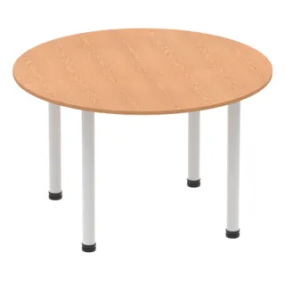 Impulse Round Table With Post Leg