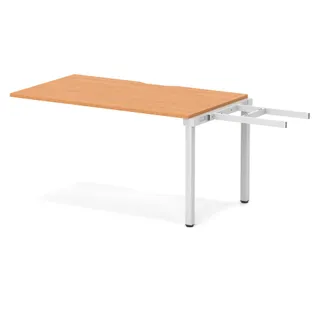 Evolve Plus Single Row Bench Desk Extension Kit
