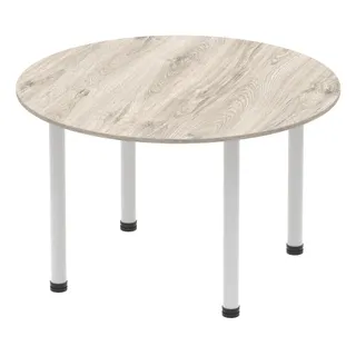 Impulse Round Table With Post Leg
