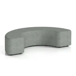 EE - Harlestone Curved Stool in Single Tone