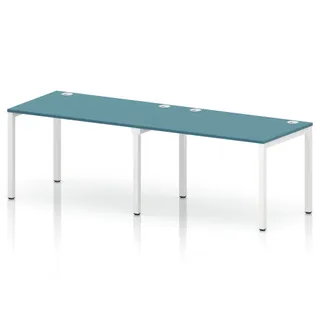 Impulse Single Row Bench Desk - 2 Person