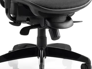 Stealth Shadow High Mesh Back Ergonomic Posture Chair with Arms