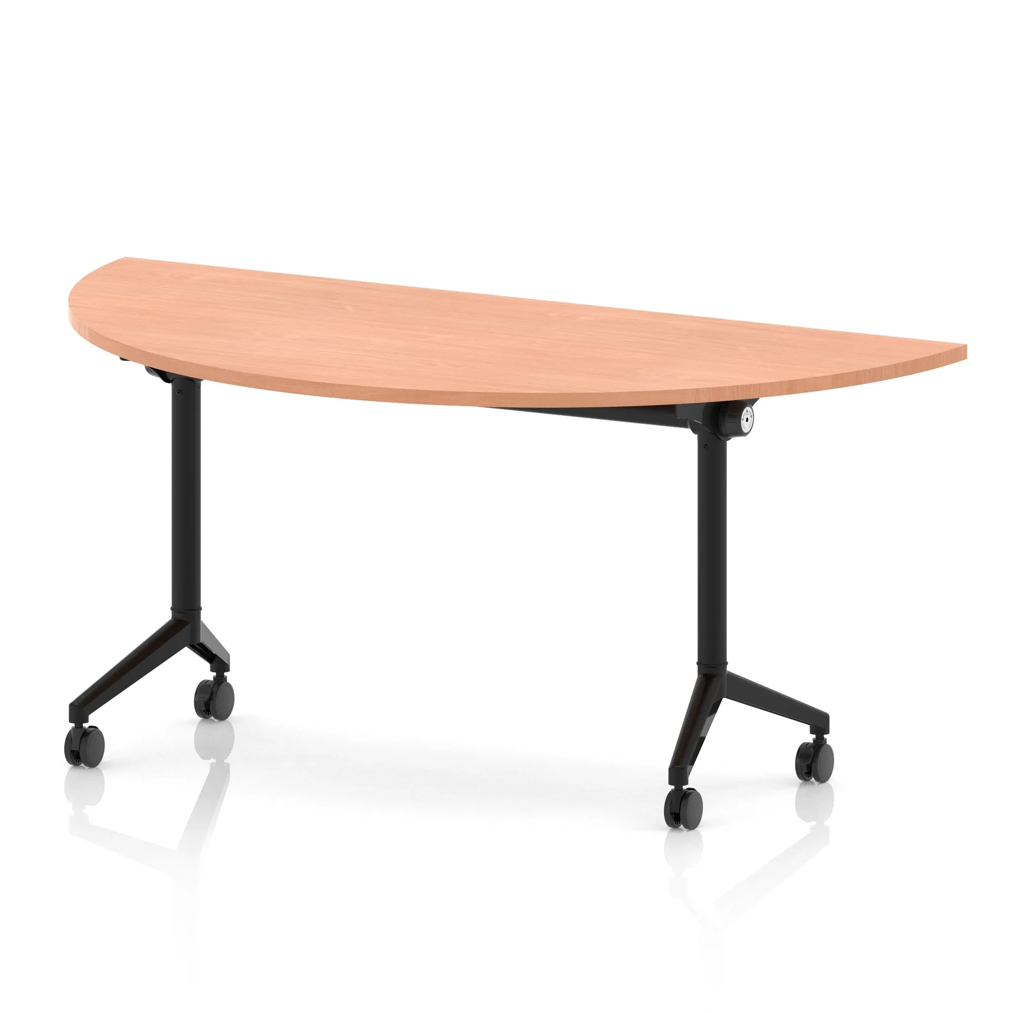 EE - Impulse Plus Flip Top 1600mm Semi-Circle Table
