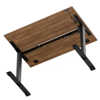 Air Lite Height Adjustable Desk With Cable Ports