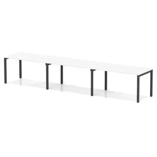 Evolve Plus Single Row Bench Desk - 3 Person