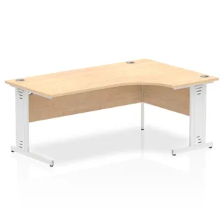 Impulse Crescent Desk Cable Managed Leg