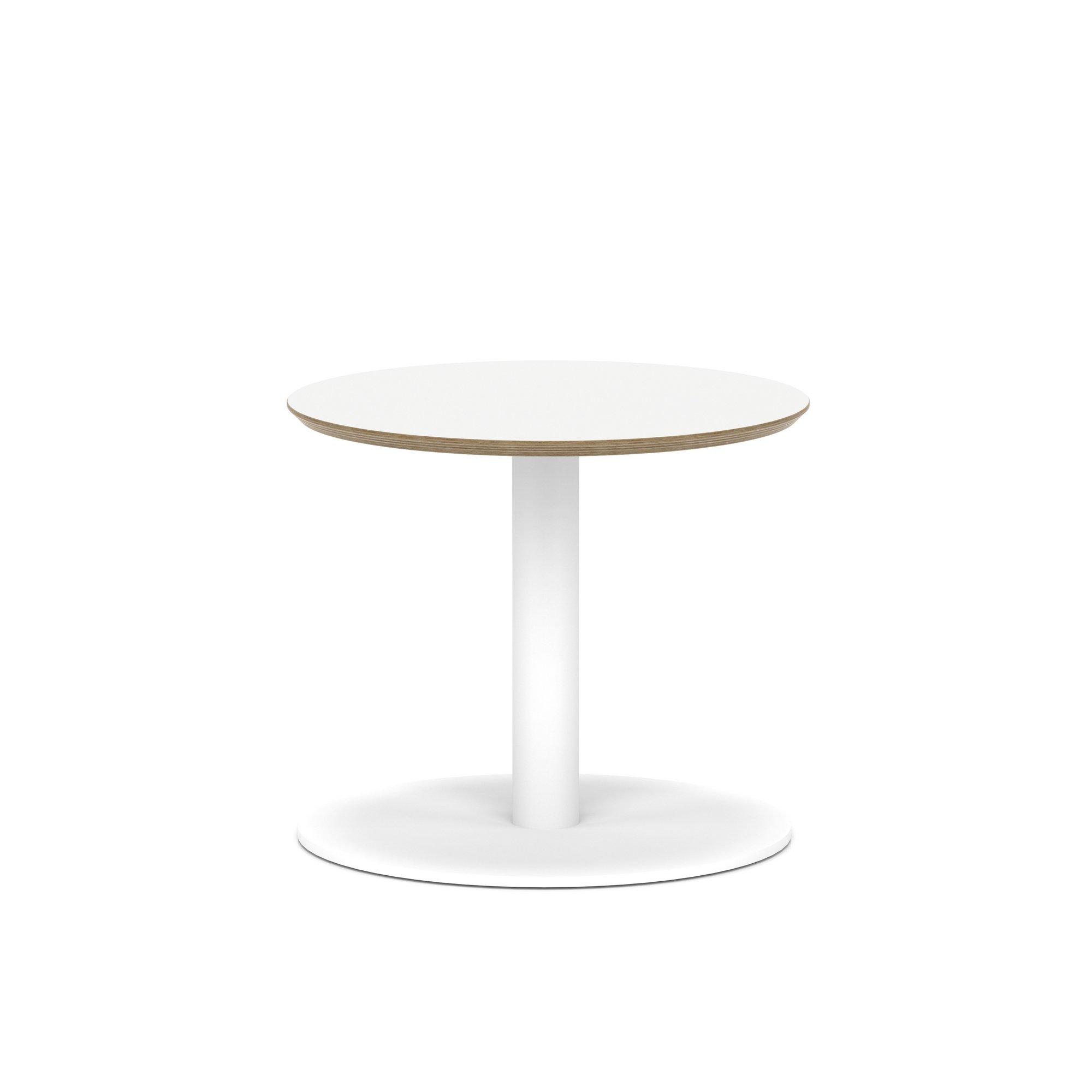 Brixworth Round Coffee Table With Disc Base