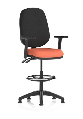 Eclipse Plus II Medium Back Task Operator Office Chair