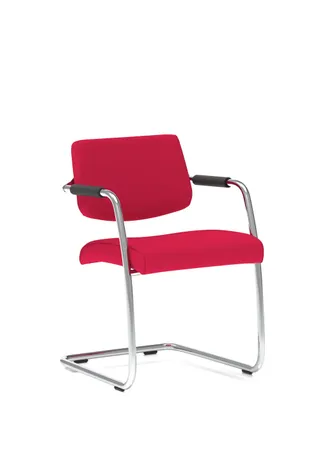 EE - Havanna Medium Back Cantilever Visitor Chair with Arms
